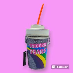 Ardene Unicorn Tears Purse Soda Pop Crossbody Chain Strap Bag